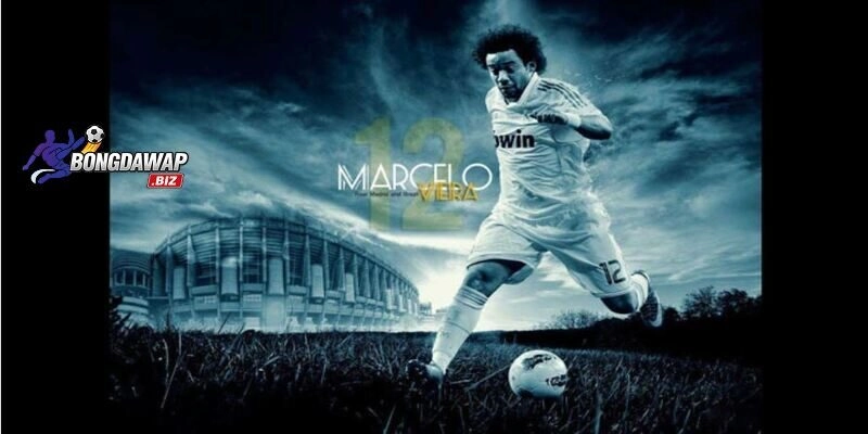Marcelo trong trận đấu tại Champions League – ứng cử viên nặng ký cho danh hiệu “hậu vệ vĩ đại nhất Real Madrid”.